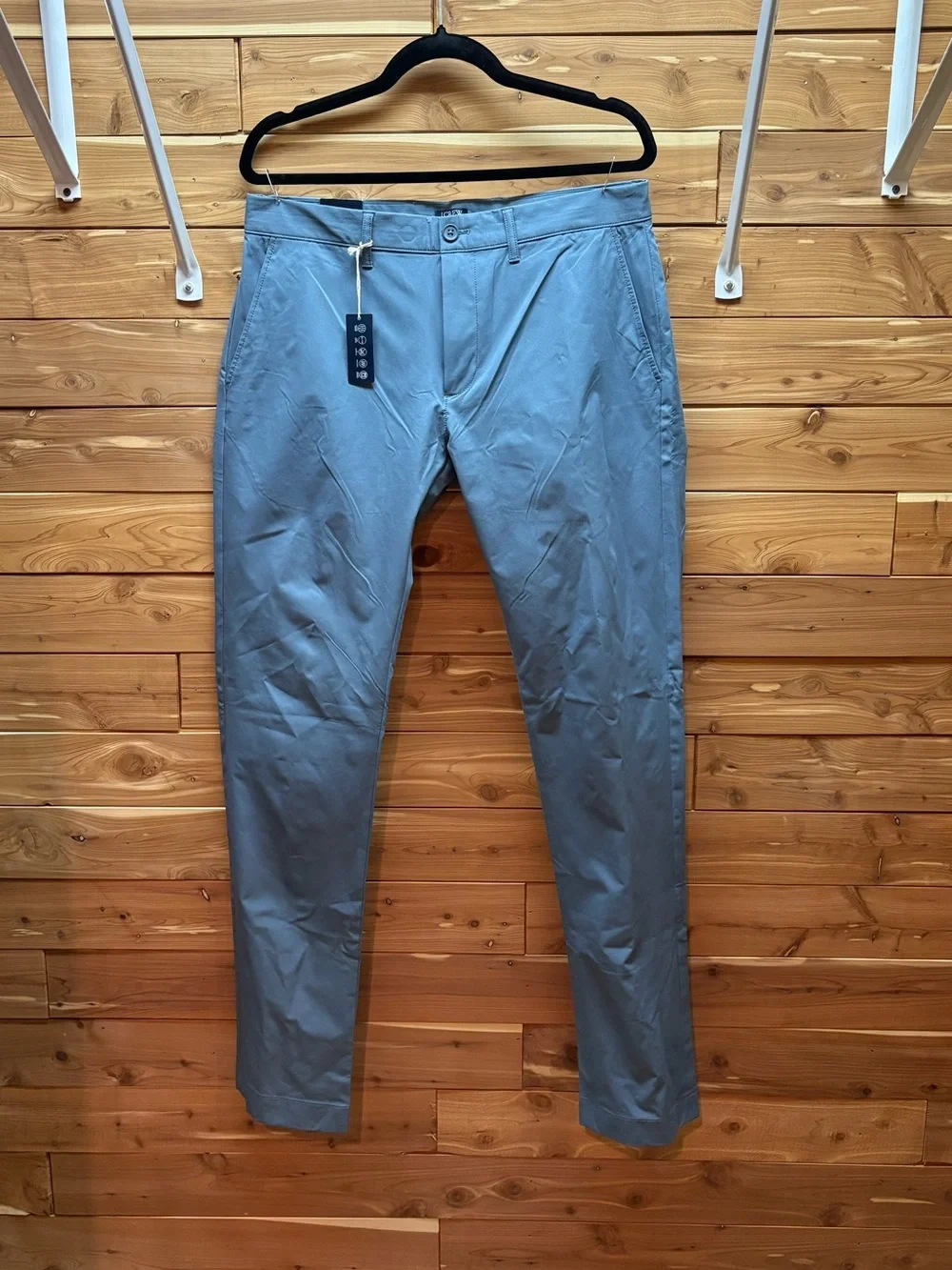 J. Crew Men's Slim Stretch Chinos in Slate Blue 32x34 NWT